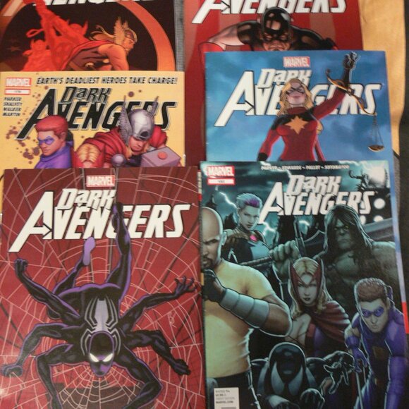 DARK AVENGERS,6 COMIC BOOKS - Picture 1 of 1